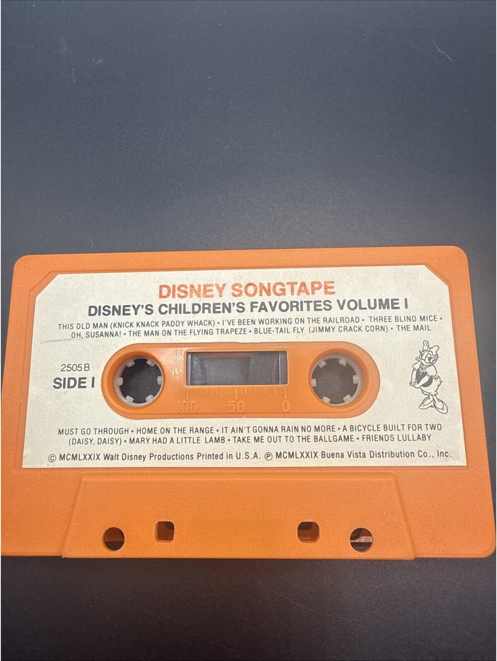 Vintage Disney Songtape Cassette Tape Disney's Children's Favorites Vol. 1